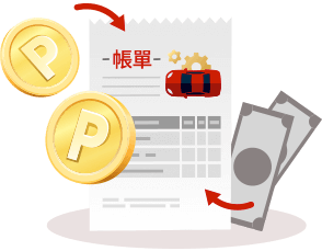 點數當現金折抵